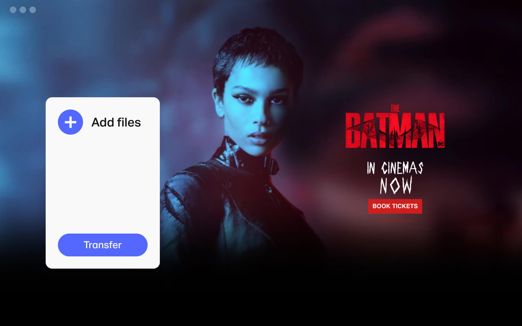 The Batman wallpaper on WeTransfer